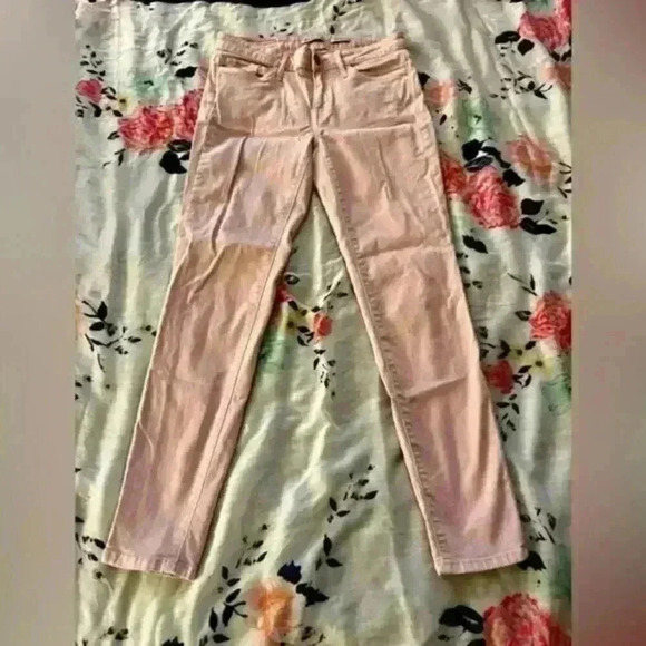 Calvin Klein Jeans Denim - Calvin Klein Cropped Skinny Ankle Jeans Women's Size 2 Rose Quartz